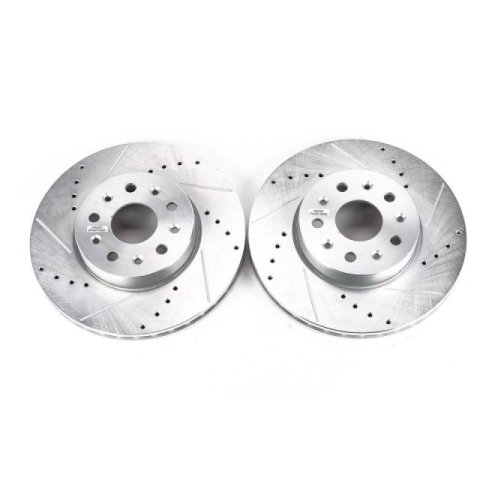 Power Stop 16-19 Cadillac CT6 Front Evolution Drilled & Slotted Rotors - Pair thumbnail 2