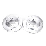 Power Stop 2009 Ford F-150 Front Evolution Drilled & Slotted Rotors - Pair thumbnail 1