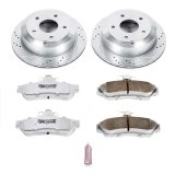 Power Stop 05-06 Pontiac GTO Rear Z26 Street Warrior Brake Kit thumbnail 1