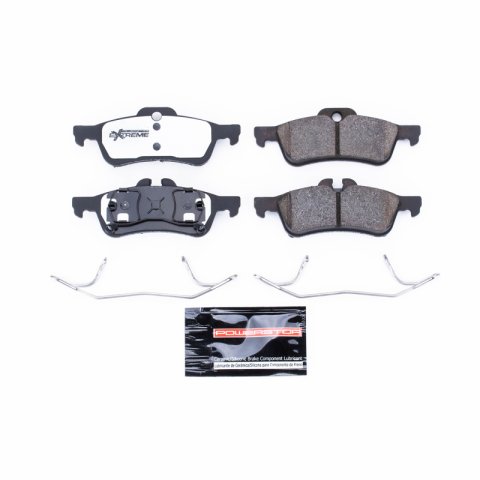 Power Stop 04-08 Mini Cooper Rear Z26 Extreme Street Brake Pads w/Hardware thumbnail 1