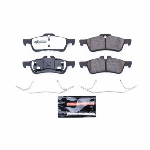Power Stop 04-08 Mini Cooper Rear Z26 Extreme Street Brake Pads w/Hardware thumbnail 2