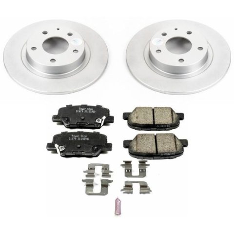Power Stop 14-15 Mazda 6 Rear Z17 Evolution Geomet Coated Brake Kit thumbnail 1