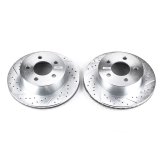 Power Stop 99-01 Jeep Cherokee Front Evolution Drilled & Slotted Rotors - Pair thumbnail 1