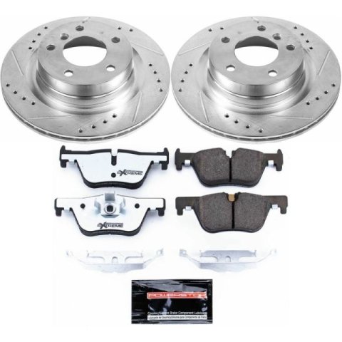 Power Stop 14-16 BMW 228i Rear Z26 Street Warrior Brake Kit thumbnail 1