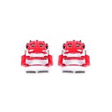 Power Stop 97-02 Ford Expedition Front Red Calipers w/Brackets - Pair thumbnail 1