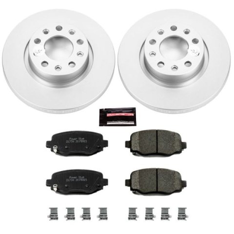 Power Stop 15-17 Chrysler 200 Rear Z17 Evolution Geomet Coated Brake Kit thumbnail 1