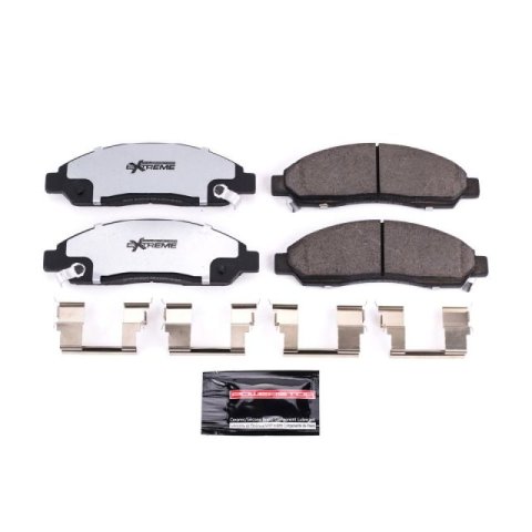 Power Stop 04-08 Chevrolet Colorado Front Z36 Truck & Tow Brake Pads w/Hardware thumbnail 2