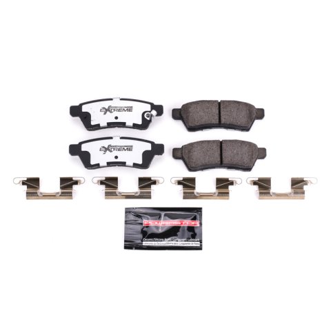 Power Stop 05-19 Nissan Frontier Rear Z36 Truck & Tow Brake Pads w/Hardware thumbnail 1
