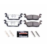 Power Stop 06-10 Hummer H3 Rear Z36 Truck & Tow Brake Pads w/Hardware thumbnail 1