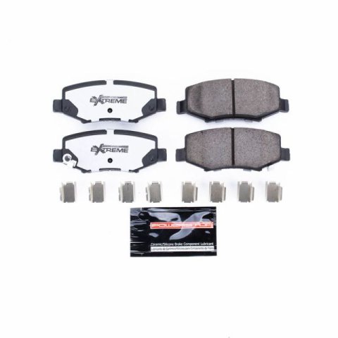 Power Stop 07-18 Jeep Wrangler Rear Z36 Truck & Tow Brake Pads w/Hardware thumbnail 2