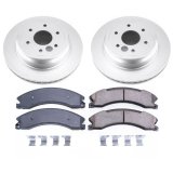 Power Stop 16-18 Nissan Titan XD Rear Z17 Evolution Geomet Coated Brake Kit thumbnail 1