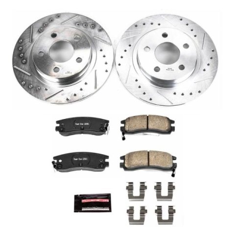 Power Stop 03-05 Buick Park Avenue Rear Z23 Evolution Sport Brake Kit thumbnail 1
