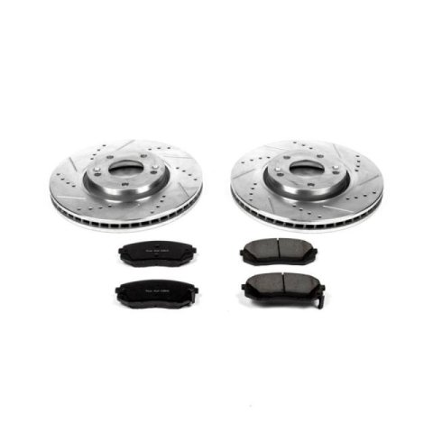 Power Stop 10-15 Hyundai Tucson Front Z23 Evolution Sport Brake Kit thumbnail 1