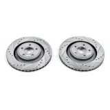 Power Stop 13-14 Chrysler 200 Front Evolution Drilled & Slotted Rotors - Pair thumbnail 2