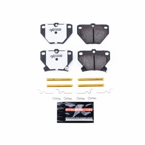 Power Stop 03-06 Pontiac Vibe Rear Z26 Extreme Street Brake Pads w/Hardware thumbnail 1
