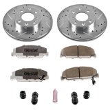 Power Stop 88-89 Honda CRX Front Z26 Street Warrior Brake Kit thumbnail 1
