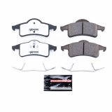 Power Stop 99-04 Jeep Grand Cherokee Rear Z26 Extreme Street Brake Pads w/Hardware thumbnail 2