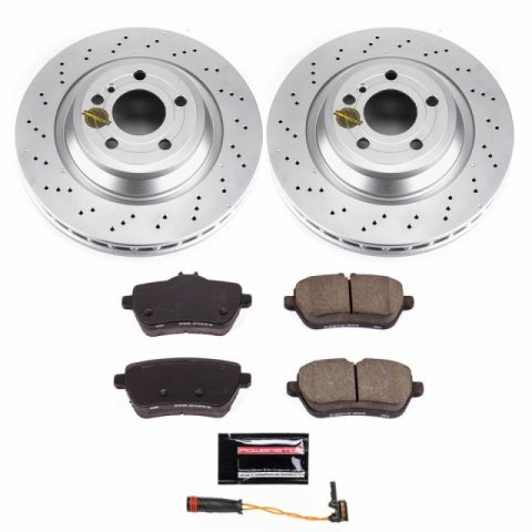 Power Stop 15-16 Mercedes-Benz SL400 Rear Z23 Evolution Sport Coated Brake Kit thumbnail 3
