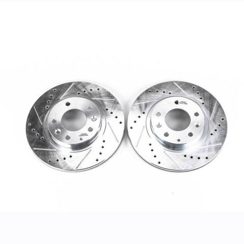 Power Stop 06-15 Mazda MX-5 Miata Front Evolution Drilled & Slotted Rotors - Pair thumbnail 2