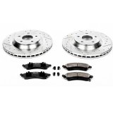 Power Stop 88-96 Chevrolet Corvette Front Z23 Evolution Sport Brake Kit thumbnail 1