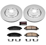 Power Stop 09-16 Toyota Venza Front Z17 Evolution Geomet Coated Brake Kit thumbnail 1