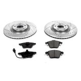Power Stop 04-09 Audi S4 Front Z23 Evolution Sport Brake Kit thumbnail 1