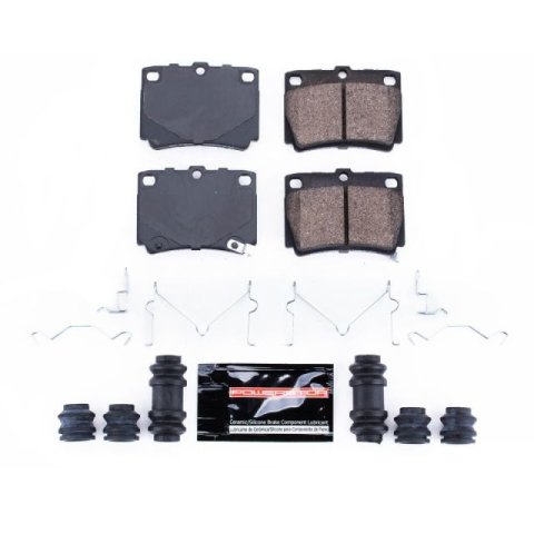 Power Stop 97-04 Mitsubishi Montero Sport Rear Z23 Evolution Sport Brake Pads w/Hardware thumbnail 2