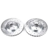 Power Stop 03-04 Infiniti G35 Front Evolution Drilled & Slotted Rotors - Pair thumbnail 2