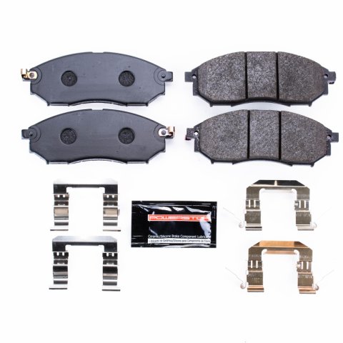 Power Stop 08-12 Infiniti EX35 Front Track Day Brake Pads thumbnail 1