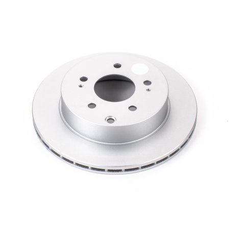 Power Stop 06-12 Mitsubishi Eclipse Rear Evolution Geomet Coated Rotor thumbnail 1
