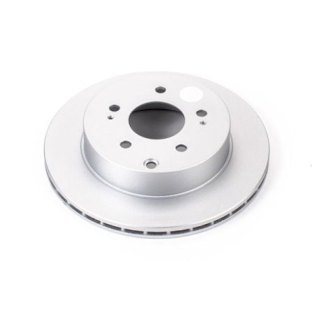 Power Stop 06-12 Mitsubishi Eclipse Rear Evolution Geomet Coated Rotor thumbnail 2