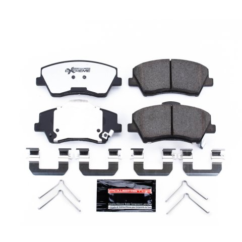 Power Stop 17-19 Hyundai Elantra Front Z36 Truck & Tow Brake Pads w/Hardware thumbnail 1