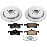 Power Stop 02-06 Ford Expedition Rear Z17 Evolution Geomet Coated Brake Kit thumbnail 1