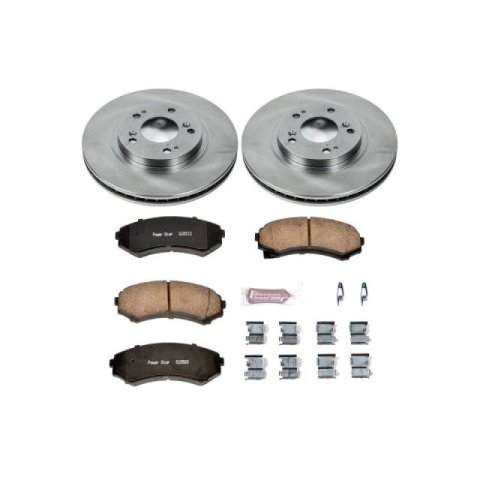 Power Stop 04-11 Mitsubishi Endeavor Front Autospecialty Brake Kit thumbnail 1