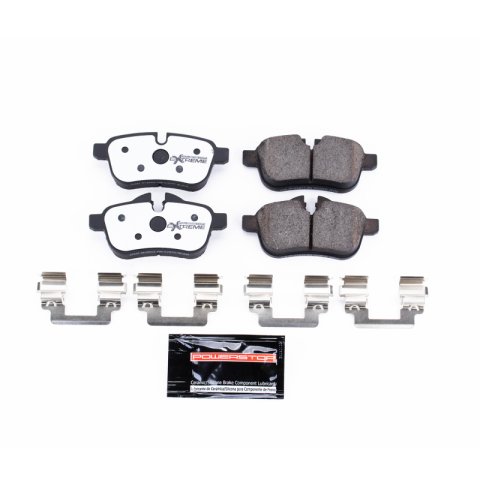 Power Stop 09-16 BMW Z4 Rear Z26 Extreme Street Brake Pads w/Hardware thumbnail 1
