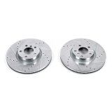 Power Stop 07-13 BMW X5 Front Evolution Drilled & Slotted Rotors - Pair thumbnail 1