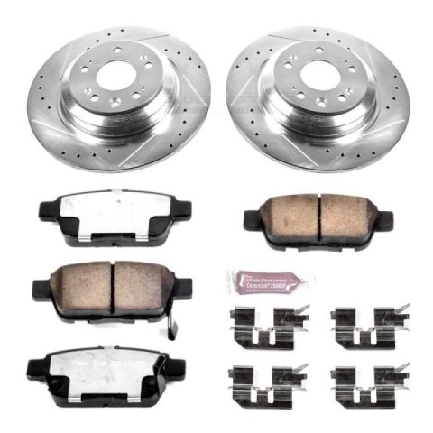 Power Stop 09-14 Acura TL Rear Z36 Truck & Tow Brake Kit thumbnail 3