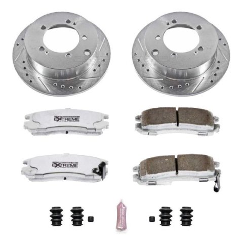 Power Stop 95-05 Chrysler Sebring Rear Z26 Street Warrior Brake Kit thumbnail 1
