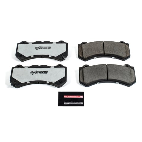Power Stop 09-18 Nissan GT-R Front Z26 Extreme Street Brake Pads w/Hardware thumbnail 1