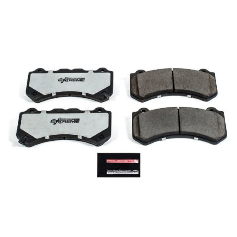 Power Stop 09-18 Nissan GT-R Front Z26 Extreme Street Brake Pads w/Hardware thumbnail 2