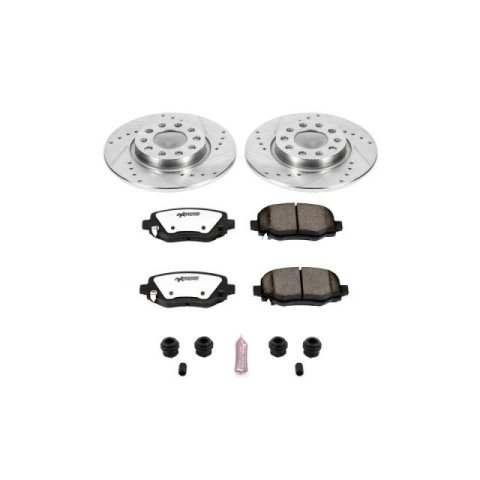 Power Stop 15-17 Chrysler 200 Rear Z36 Truck & Tow Brake Kit thumbnail 1