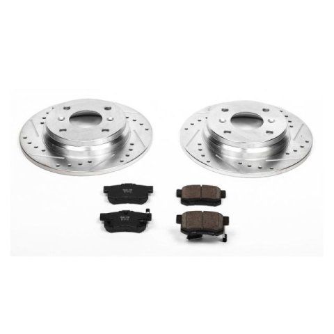 Power Stop 92-96 Honda Prelude Rear Z23 Evolution Sport Brake Kit thumbnail 3