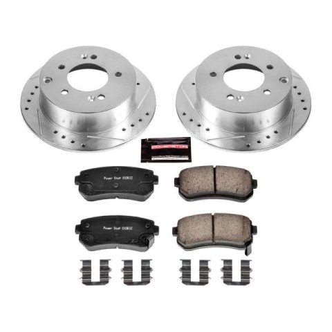 Power Stop 10-13 Kia Forte Rear Z23 Evolution Sport Brake Kit thumbnail 1