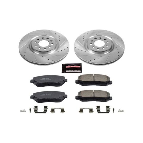 Power Stop 15-17 Chrysler 200 Front Z23 Evolution Sport Brake Kit thumbnail 1