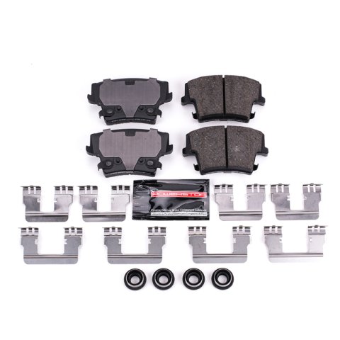 Power Stop 05-19 Chrysler 300 Rear Z23 Evolution Sport Brake Pads w/Hardware thumbnail 1