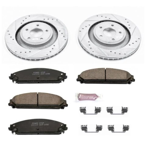 Power Stop 13-14 Chrysler 200 Front Z23 Evolution Sport Brake Kit thumbnail 2