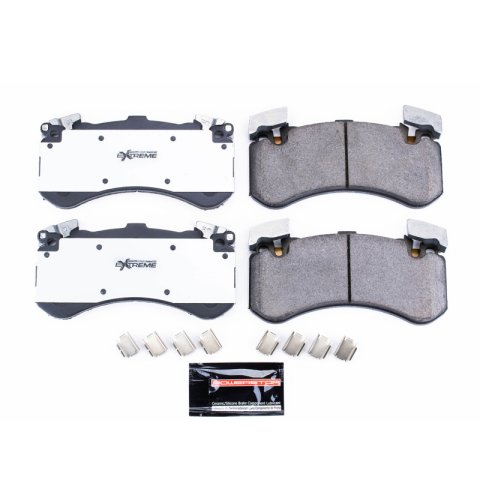 Power Stop 16-18 Audi A7 Quattro Front Z26 Extreme Street Brake Pads w/Hardware thumbnail 1