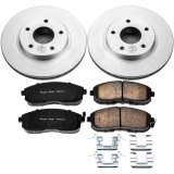 Power Stop 00-01 Infiniti I30 Front Z17 Evolution Geomet Coated Brake Kit thumbnail 1