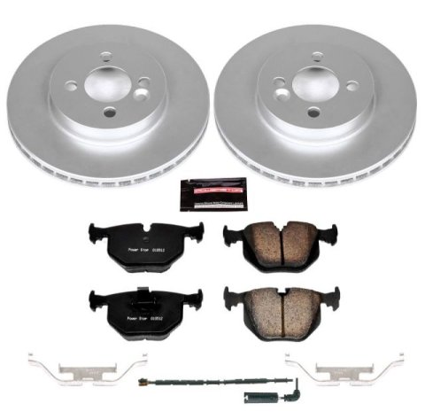 Power Stop 01-06 BMW 330Ci Rear Z23 Evolution Sport Coated Brake Kit thumbnail 1