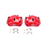 Power Stop 03-08 Honda Pilot Front Red Calipers w/Brackets - Pair thumbnail 1